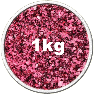 Sel aux fleurs d'hibiscus - 1kg