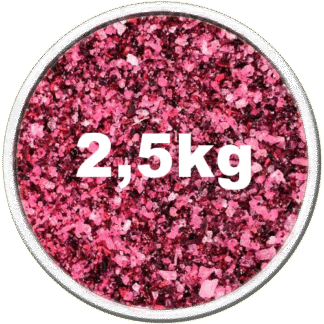 Sel aux fleurs d'hibiscus - 2,5kg