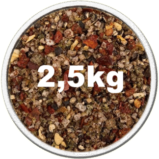 Sel de luxe aux piments - 2,5kg